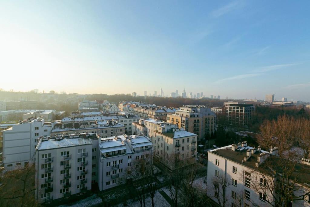 Wawaview! Studio With An Amazing View! Powisle. Варшава Экстерьер фото
