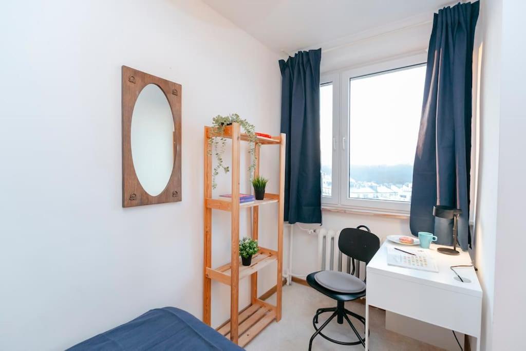 Wawaview! Studio With An Amazing View! Powisle. Варшава Экстерьер фото