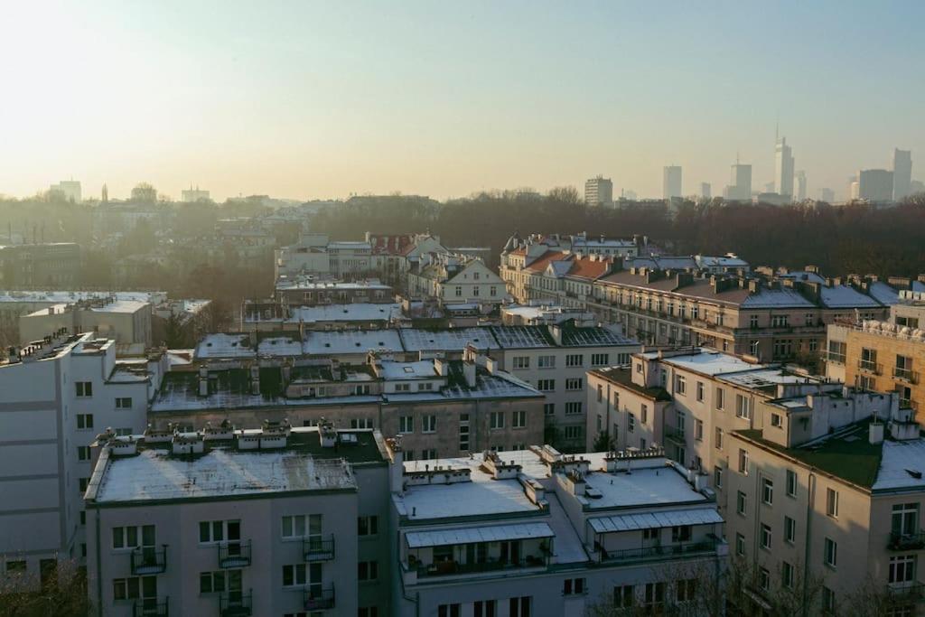 Wawaview! Studio With An Amazing View! Powisle. Варшава Экстерьер фото